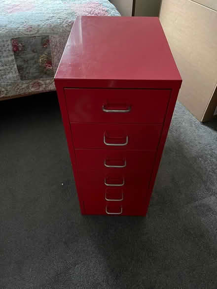 Photo of free 6 drawer filing cabinet (Harding Street, Tenby) #1