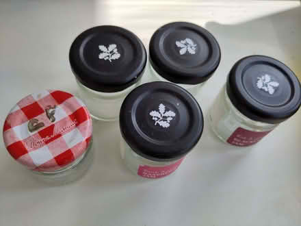 Photo of free 5 tiny jam jars, with lids (Henleaze Ward BS9) #1