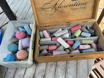 Photo of free Sidewalk chalk (Lunenburg) #1