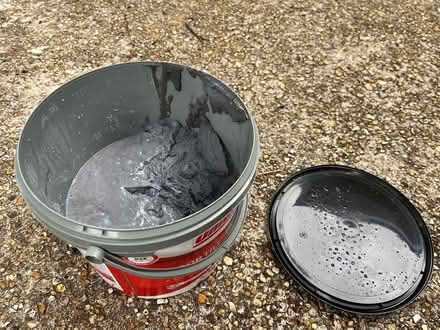 Photo of free Half tub grey floor tile adhesive (Denvilles, near Havant) #2