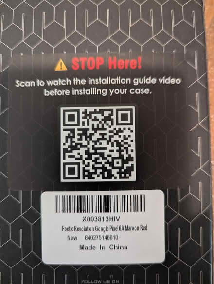 Photo of free Pixel 6A Phone Case (Japantown, San Jose) #3