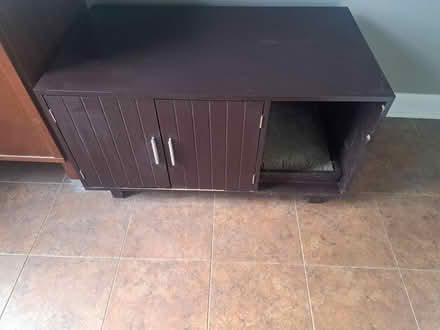 Photo of free Cat litter box enclosure (St.clair and Christie) #1
