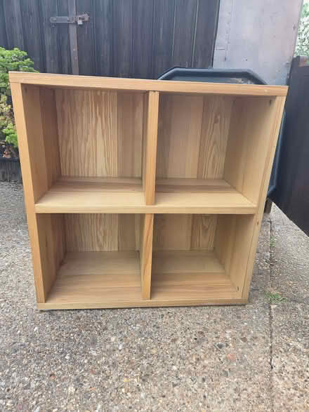 Photo of free 4x2 cube shelf unit (Holmer Green HP15) #1