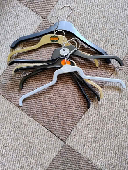 Photo of free 20 Plastic Coat Hangers (Cheadle Hulme SK8) #1