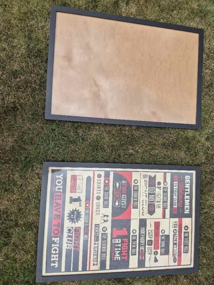 Photo of free A pair of poster frames. (Taunton Killams & Mountfield District Ward TA1) #1