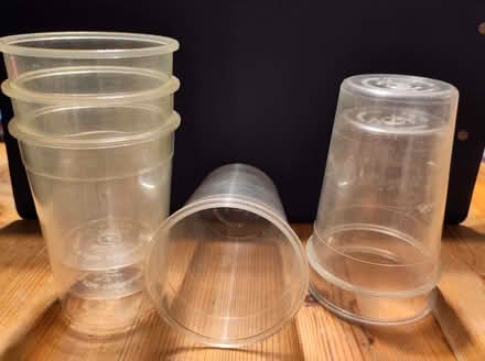 Photo of free Reusable plastic tumblers x 6 (Henleaze Ward BS9) #1