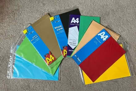 Photo of free Coloured paper and card (Freehold LA1) #1