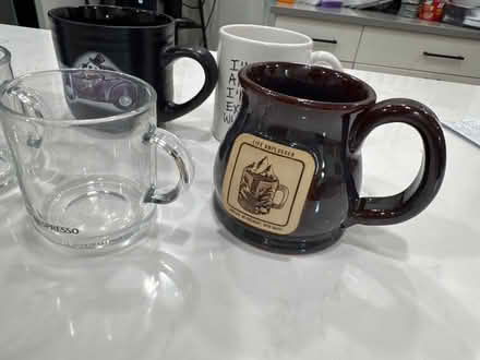 Photo of free Various mismatched coffee mugs (Lafayette) #3