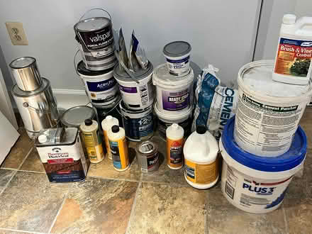 Photo of free Lot of Misc. Home Repair Supplies (Takoma DC) #1