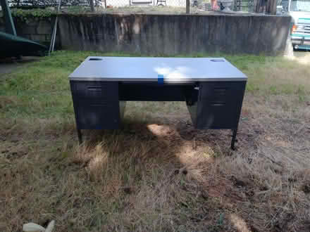 Photo of free Steel office desk (Lower Kennydale) #1