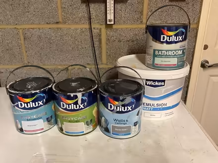 Photo of free Part used tins of Paint (Devon Park, Bedford) #1