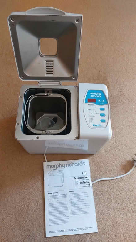 Photo of free Morphy Richards Breadmaker (Cheylesmore Coventry) #2