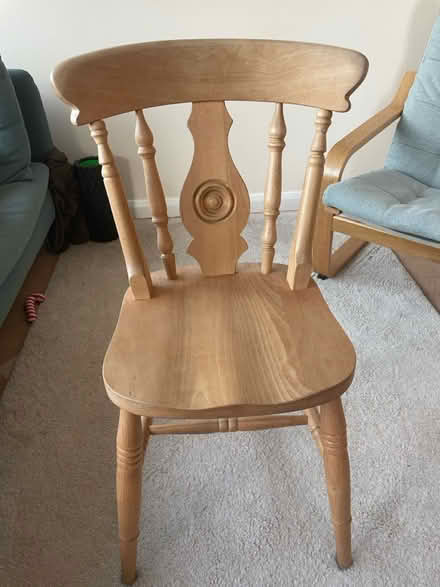 Photo of free Wooden dining chairs (Hartfield TN7) #1
