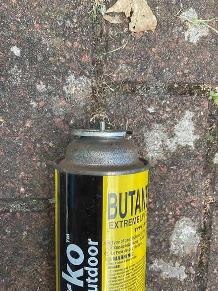 Photo of free Butane gas canister (Devon Park, Bedford) #3
