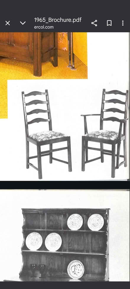 Photo of free Ercol vintage dining suite (Burnage M19) #1