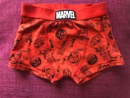 Photo of free Marvel underpants age 5-6 (Latchford WA4) #1