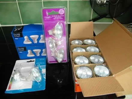 Photo of free Halogen bulps GU10 (Nantwich) #1