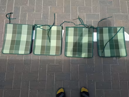 Photo of free 4 garden chair covers (Mead Vale area, BS22) #1