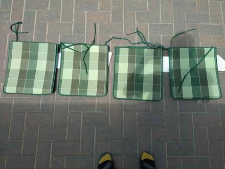 Photo of free 4 garden chair covers (Mead Vale area, BS22) #1