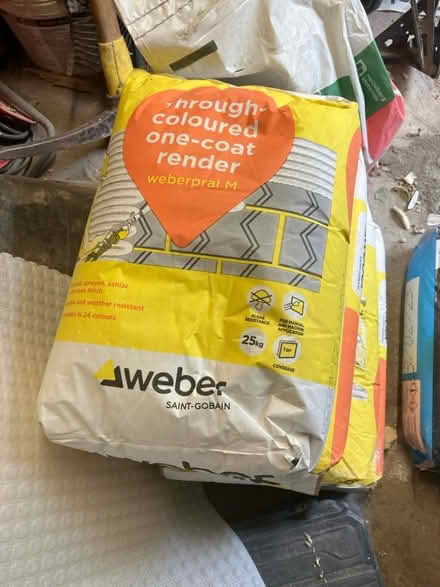 Photo of free One coat rendered 4 bags (Stone ST15) #1