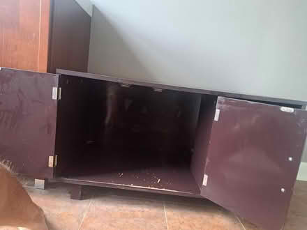 Photo of free Cat litter box enclosure (St.clair and Christie) #3
