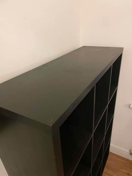Photo of free Black Ikea Kallax 4x3 shelves (Loughborough LE11) #2