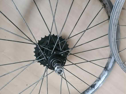 Photo of free Approx. 16" diameter bike wheels (Morden, SM4) #2