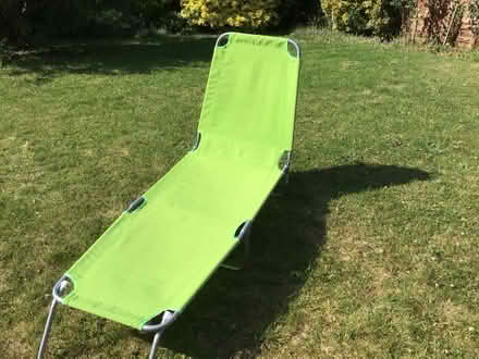 Photo of free Pair of fold up sun loungers (Tilehurst RG31) #1