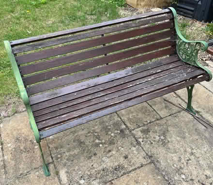 Photo of free Garden bench seat (Berrow TA8) #1