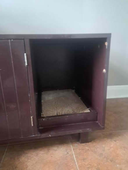 Photo of free Cat litter box enclosure (St.clair and Christie) #2