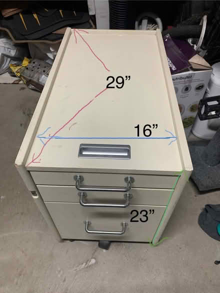 Photo of free Filing cabinet (Milton - Thompson/Main) #1