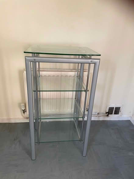 Photo of free Glass display/shelving unit (Mitcham CR4) #1