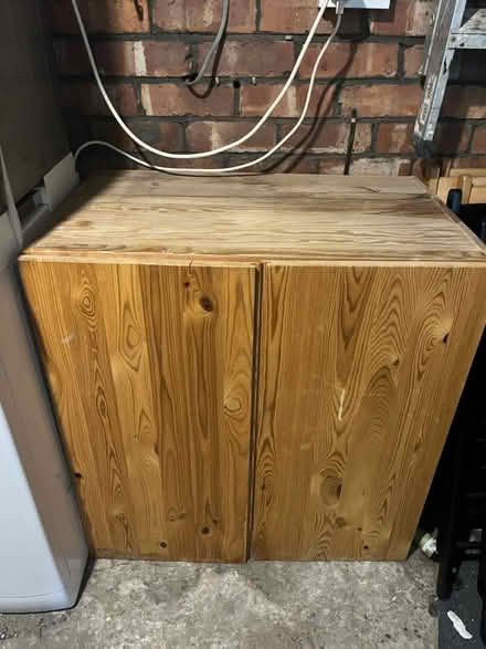 Photo of free Wooden Cupboard (Prestwich M25) #1