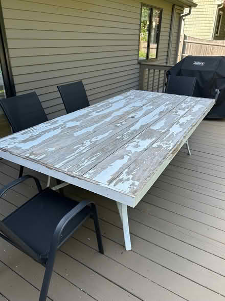 Photo of free Large patio table (Chiltonville/Plymouth, Exit 12) #2