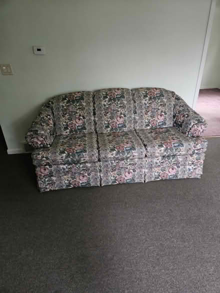 Photo of free sofa Richmond, WI (Highway A, Delavan, WI) #1