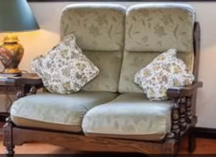 Photo of free Jaycee Solid Oak Two Seater Sofa (Nailsea BS48) #1