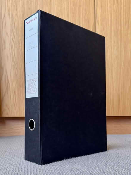 Photo of free A4 Box Files x 7, Lever-Arch Files x 4, Ring Binders x 5 (NW10) #2