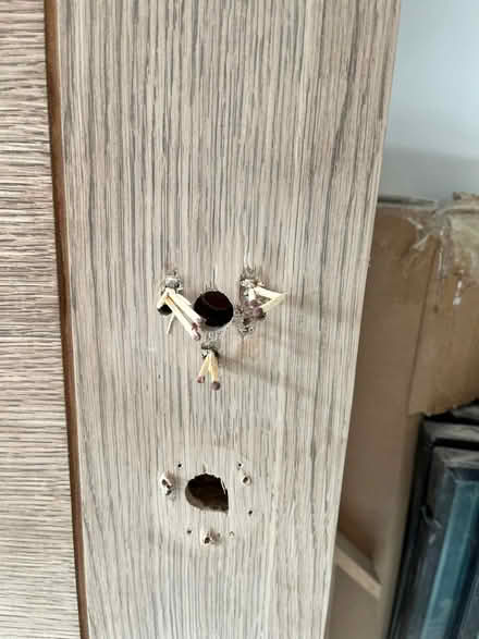 Photo of free Oak veneered door - used (Kemptown BN2) #2