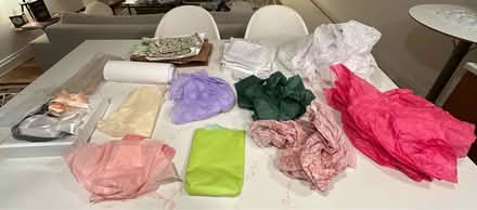 Photo of free Tissue paper, ribbons, etc (UWS (W. 85th & Riverside Dr.)) #2