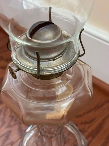 Photo of free Antique Glass Oil Lamp (Alexandria, VA) #2