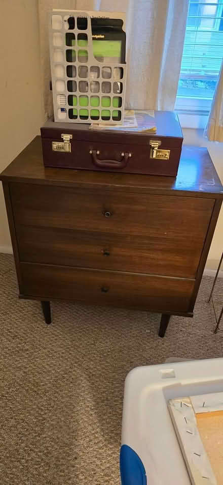 Photo of free Short dresser/side table (Brick - Near exit 91 GSP) #1