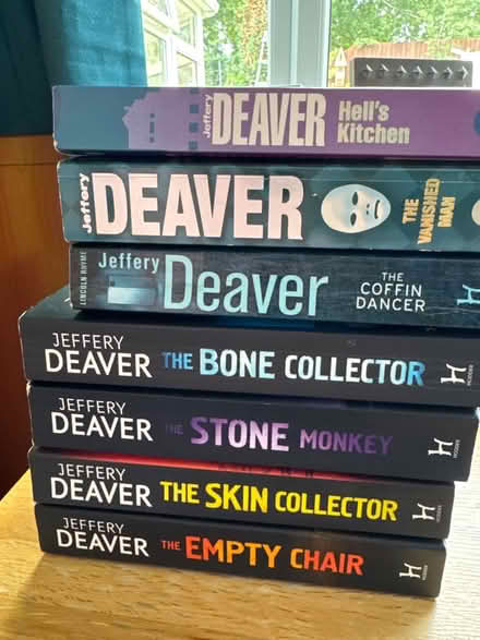 Photo of free Jeffrey Deaver novels (St Johns CO4) #1