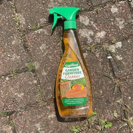 Photo of free Wood garden furniture cleaner & oil (Bedford) #1