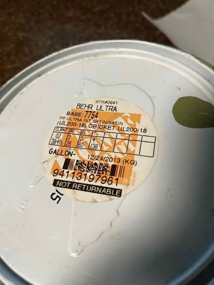 Photo of free Gallon of Paint (Flemington) #2