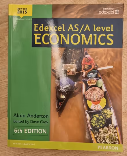 Photo of free Used AS/A Level Ecomonics book (AL4) #1