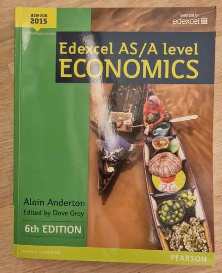Photo of free Used AS/A Level Ecomonics book (AL4) #1