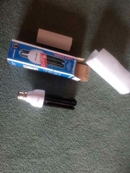 Photo of free UV 'Black Light' bulb, 15W bayonet fitting (Hollingbury BN1) #1