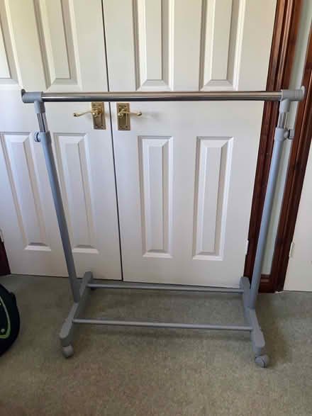 Photo of free Adjustable clothes rail (Tilehurst RG31) #1
