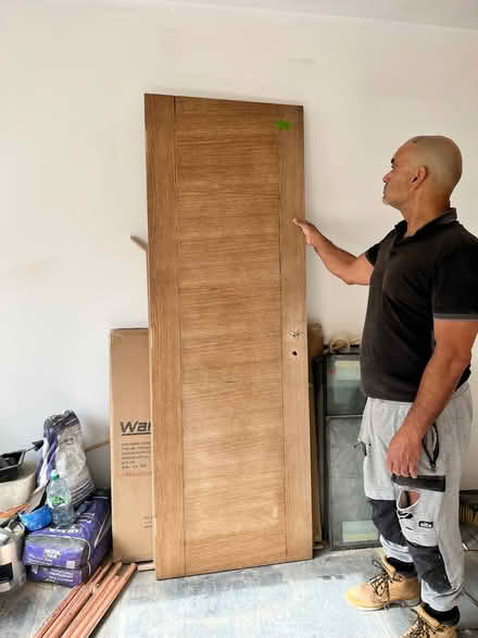 Photo of free Oak veneered door - used (Kemptown BN2) #4