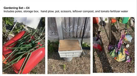 Photo of free Gardening items (E16 1LD) #1
